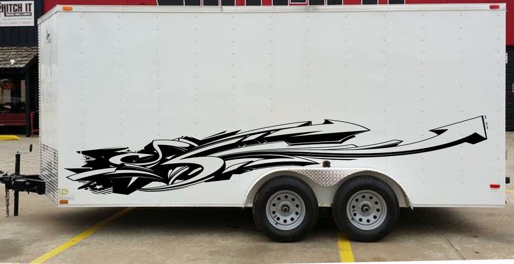 Graffiti Arrows Race PickUp Trailer RV Vinyl Decal Graphic Vehicle Truck SUV Car