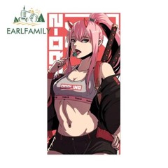 EARLFAMILY 5.1″ Zero Two Darling In The Franxx Samurai Streets Wear Car Stickers