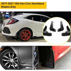Splash Guards Car Flaps Mud Front Tires/for Rear 2017-2021 Honda Civic Hatchback