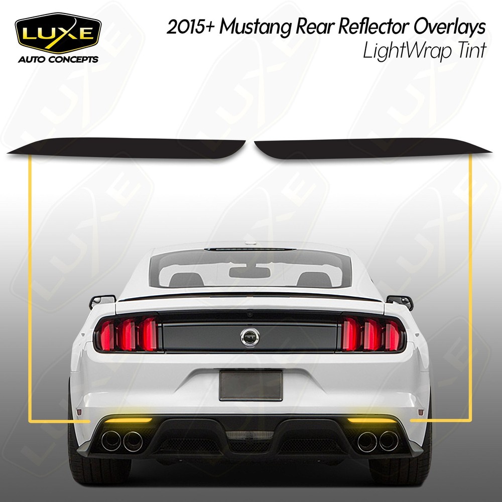 Luxe Auto Concepts 2015-17 Mustang Rear Reflector Tint Kit