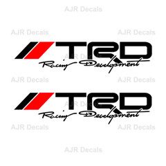 TRD Decals Fits Toyota Tacoma Tundra Bedside Truck Car Sticker Vinyl Racing SGR