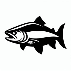 Big Salmon Trout Fish Fishing Outdoors Vinyl Decal Sticker Left Right or Pair