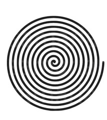 Spiral Die Cut Decal – Choose Color & Size – Bumper Laptop Phone Truck Stickers