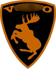 NEW Prancing Moose VOLVO Traditional Vinyl Decal – CUSTOM COLOR, SIZE & BACKING!