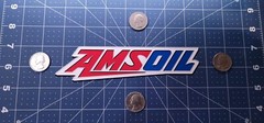 4pcs “AMSOIL” TOOLBOX Stickers