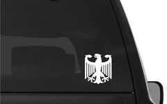 GERMAN Eagle Vinyl Decal Car Window Laptop GERMANY Coat of Arms Symbol Sticker