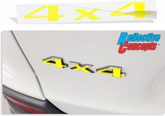 4X4 Liftgate Badge Overlay Decal – 2014-2023 Jeep Cherokee