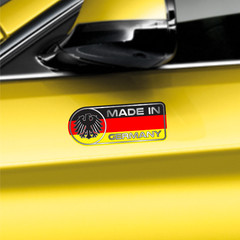 Made In Germany Car Sticker Set Vinyl Decal German Flag Sticker For Benz & BMW