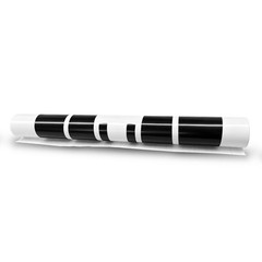 2Set Chrome Delete Window Trim Stickers Fit Honda Accord Sedan 2008-2012 Black