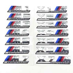 Car Emblem M Competition Badge Sticker For BMW X1 X3 X4 X5 X7 X2 X6 F40 F10 G30
