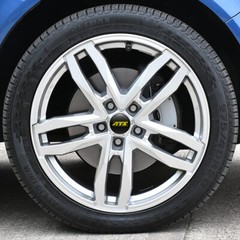 4 x Print Logo ATS Dome Sticker for Wheel Center Hub Caps Silicone Round Emblem