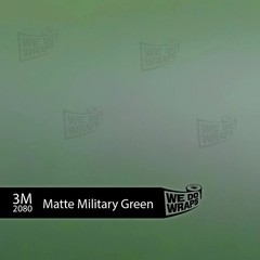 3M Matte Military Green Tesla Charge Port Wrap | Model X