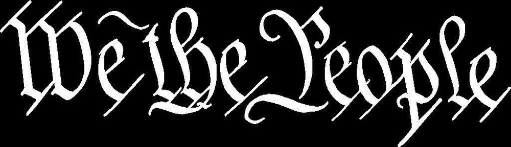 “We The People” Die Cut Vinyl Car Van Truck Window Decal Sticker US Seller