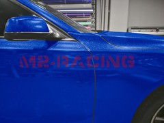 Sparkle Royal Blue Gloss Glitter Auto Car Vinyl Wrap Sticker Decal Sheet Film