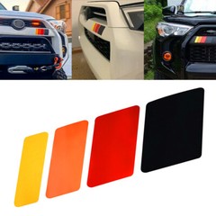 Vinyl Paper Fits Toyota 4Runner Tundra Tacoma TRD Tri-Color Stripe Decal Sticker