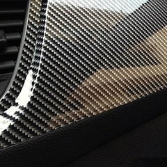Color 7D Premium Super Gloss Carbon Fiber Vinyl Wrap Bubble Free Air Release 6D