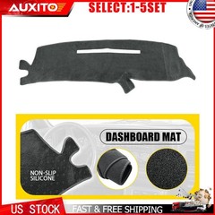 Dash Cover Mat Fits 1997-1998 Chevrolet Silverado C-K Series Dashboard Gray 1-5X