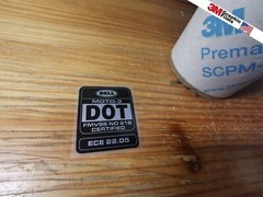 Bell DOT helmet restoration decal X1 vinyl adesivi autocollants ステッ