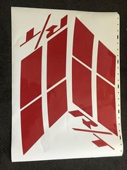 RT Hood Fender Graphic – For many models – Durango Charger Challenger Note Color