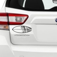 Surfboard Vinyl Decal for Vehicle Windows Laptops Any Smooth Surface design #22