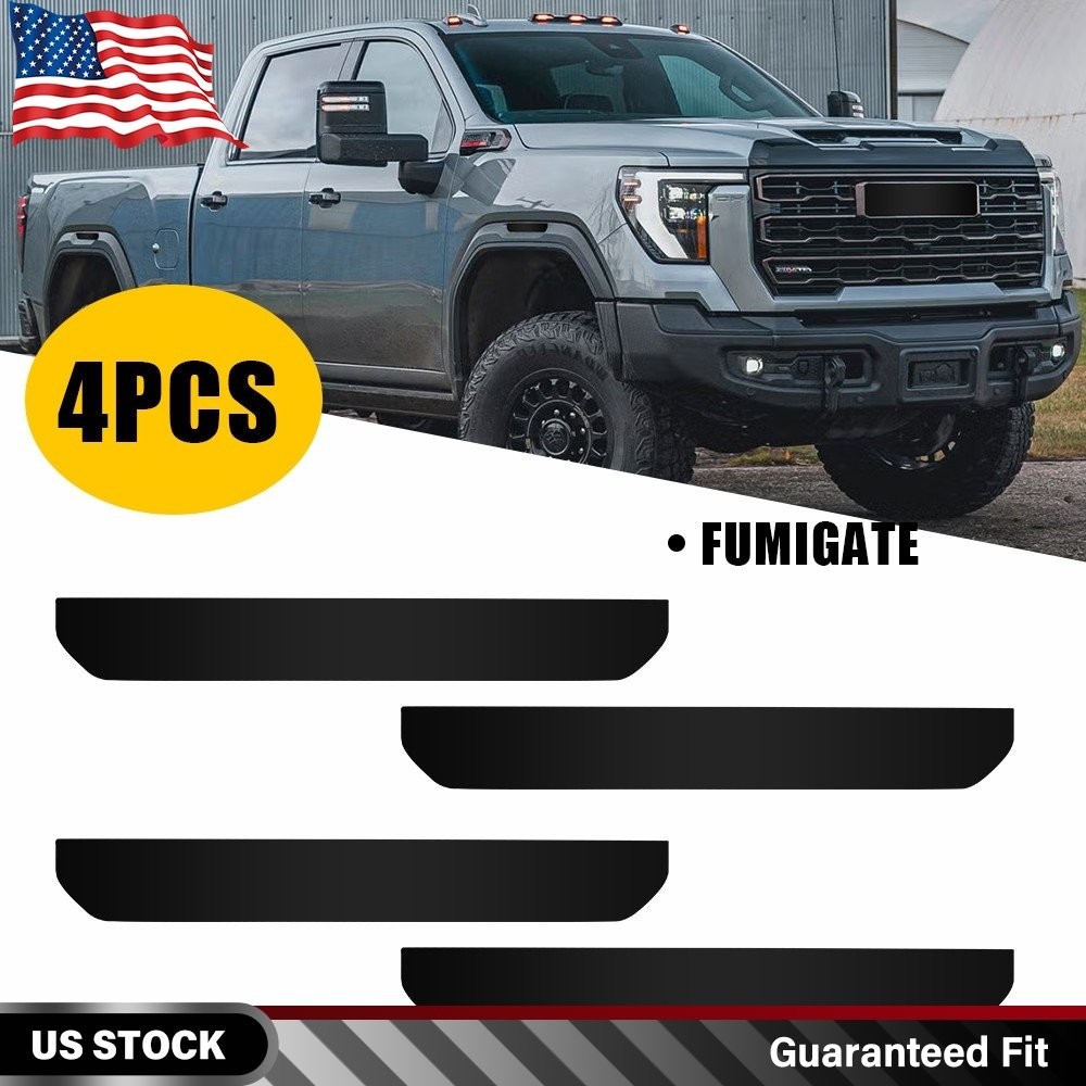 For 2024-2025 GMC Sierra 2500 HD Precut Side Marker Smoked Vinyl Overlays Decals