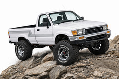 VINTAGE STYLE RETRO VINYL DECALS GRAPHICS FIT TOYOTA PICKUPS 89 to 94