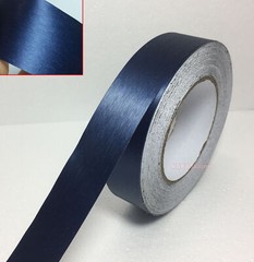 Dark Blue Car House Wall Metal Brushed ALUMINUM Vinyl Wrap Sticker Tape Strips