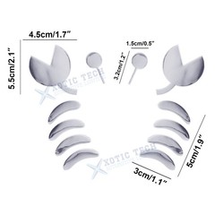 Car Sticker Fashion 3D Crab Styling Auto Emblem Logo Decals DIY Car Decorations