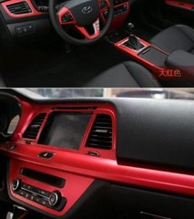 Whole Car Wrap 50FT x 5FT Metallic Satin Matte Chrome Red Vinyl Film Bubble Free
