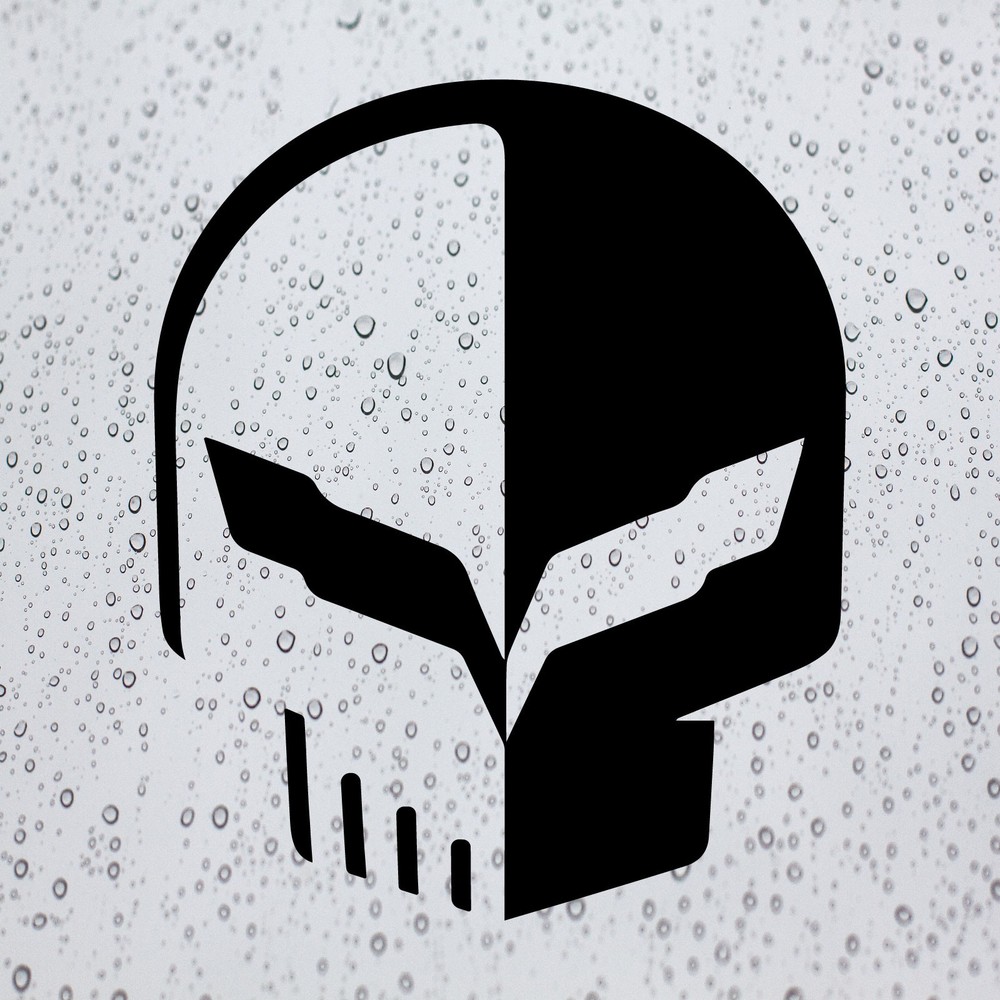C7 Jake Skull Decal Vinyl Sticker for Corvette Racing Stingray Cars