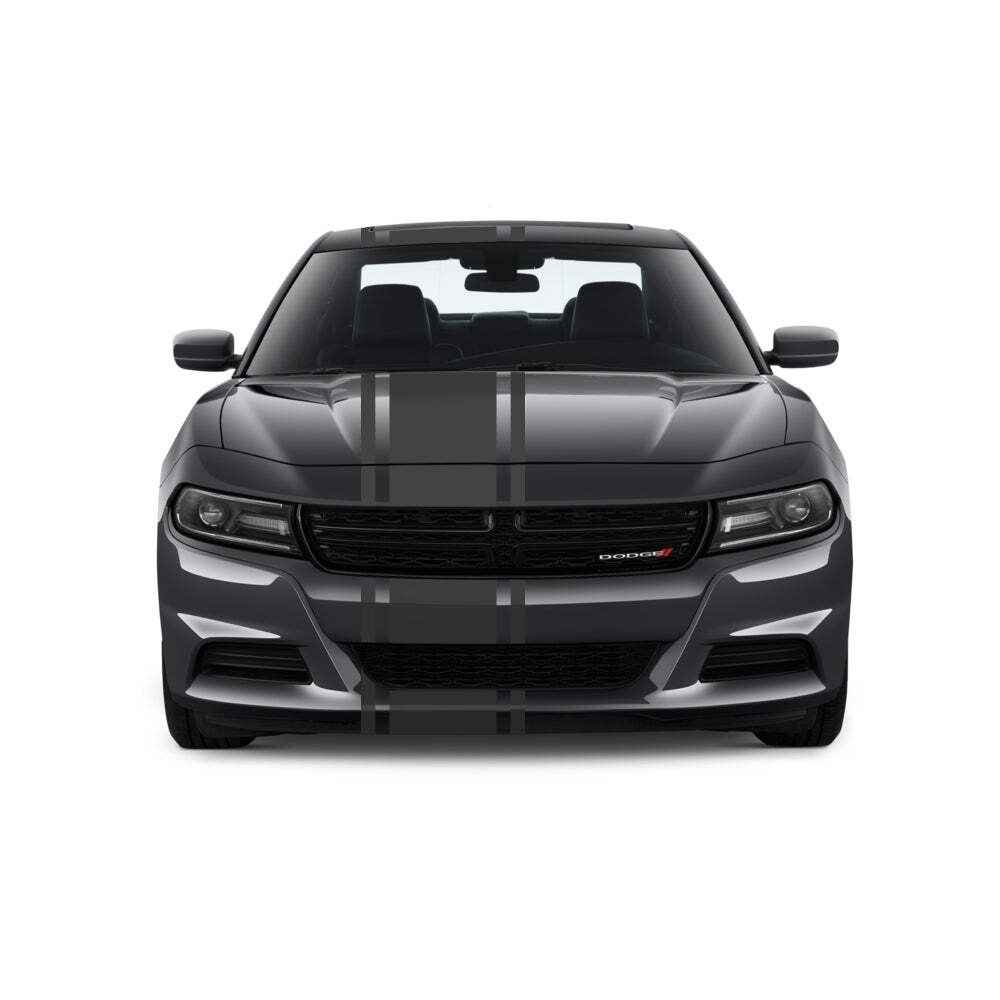 Racing Stripes & pinstripes [3x] 2″ , 15″, 2″ x 68″ Self Healing Vinyl Fits All