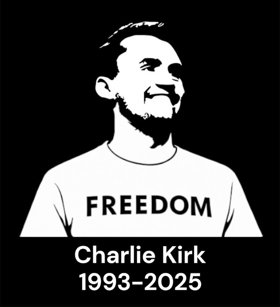 Charlie Kirk RIP Freedom Sticker Decal High quality Limited Supply