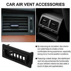 2 Count Dashboard Air Vent Panel Grille Cover Ac Car Conditioner Outlet