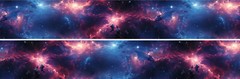 2-58″x360″ (720″ total) Stars Galaxy Nebula Blue Purple Grunge Vehicle Boat Wrap