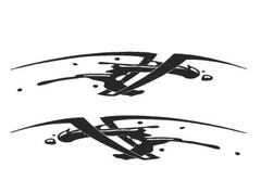 VINYL GRAPHIC #A1187 DECAL VEHICLE CAR TRUCK CROSS OVER SUV VAN SEMI MODERN AUTO