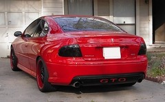 Rear Bumper Inlay Decals – 2004-2006 GTO