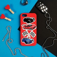 100PCS Vinyl Race Car Stickers – Durable and Reusable for Creative Fun