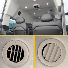 Fits Ford Roof Air Vent Louvre 15-25 Transit YC3Z-19893-AA 1-3X