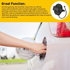1/2Set Fuel Gas Tank Filler Cap Cover For BMW E92 E90 E60 E46 X1 X5 X6 Z4 & Mini