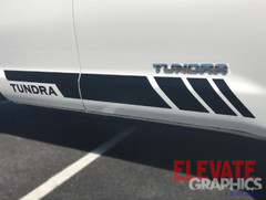 2007-2025 For Toyota Tundra Decals Side Rocker Lower Stripes Vinyl Graphics
