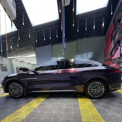 56x5FT Premium Ghost Midnight Blue Car Color Shift Universal Gloss Vinyl Wrap