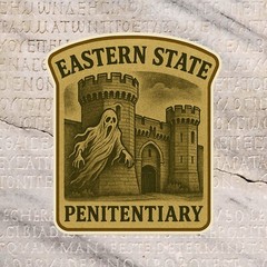 Ghosts Eastern State Penitentiary Decal Sticker Car Truck Window DieCut Vinyl