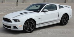 2013-2014 Mustang California Special GT/CS Rocker Stripes Vinyl Decal Graphics