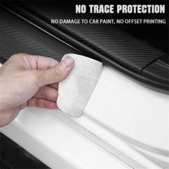 4 For Ram 1500 Truck Car Door Sill Protector Threshold Sticker Plate Entry Guard