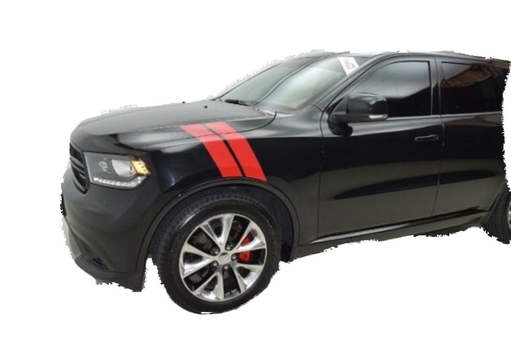 4″ Front Fender Hood Hash mark Stripe Stripes FIT All Year & model Dodge Durango