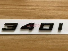 Gloss Black 3D ABS Letters Trunk 340i Emblem Rear Badge for BMW 2017-2022 340i