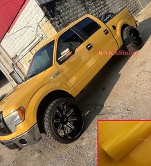 YE Gloss Bright Metallic Paint Entire Car Vinyl Wrap SUV Roof Sticker Decal US