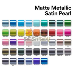 Premium Matte Metallic Satin Pearl Azure Blue Vinyl Car Wrap Sticker Decal Film