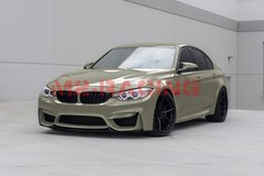 ESSMO PET Super Gloss Dark Khaki Green Vehicle Vinyl Wrap Decal Gloss Like Paint