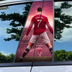 2PCS Car middle column sticker Nezha2 ONE PIECE window B pillar protective film